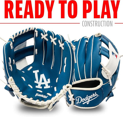 MLB Youth Teeball Glove & Ball Set - 9.5" Kids Baseball Glove