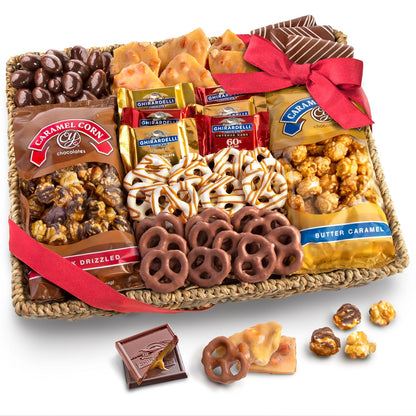 Chocolate, Caramel & Crunch Grand Gift Basket