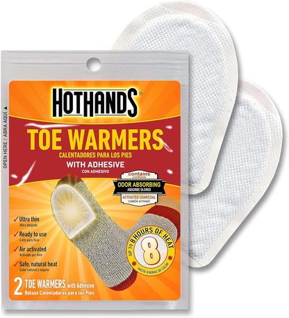 Hand & Toe Warmers – Long-Lasting, Odorless Air-Activated Heat (24 Hand Pairs + 8 Toe Pairs)
