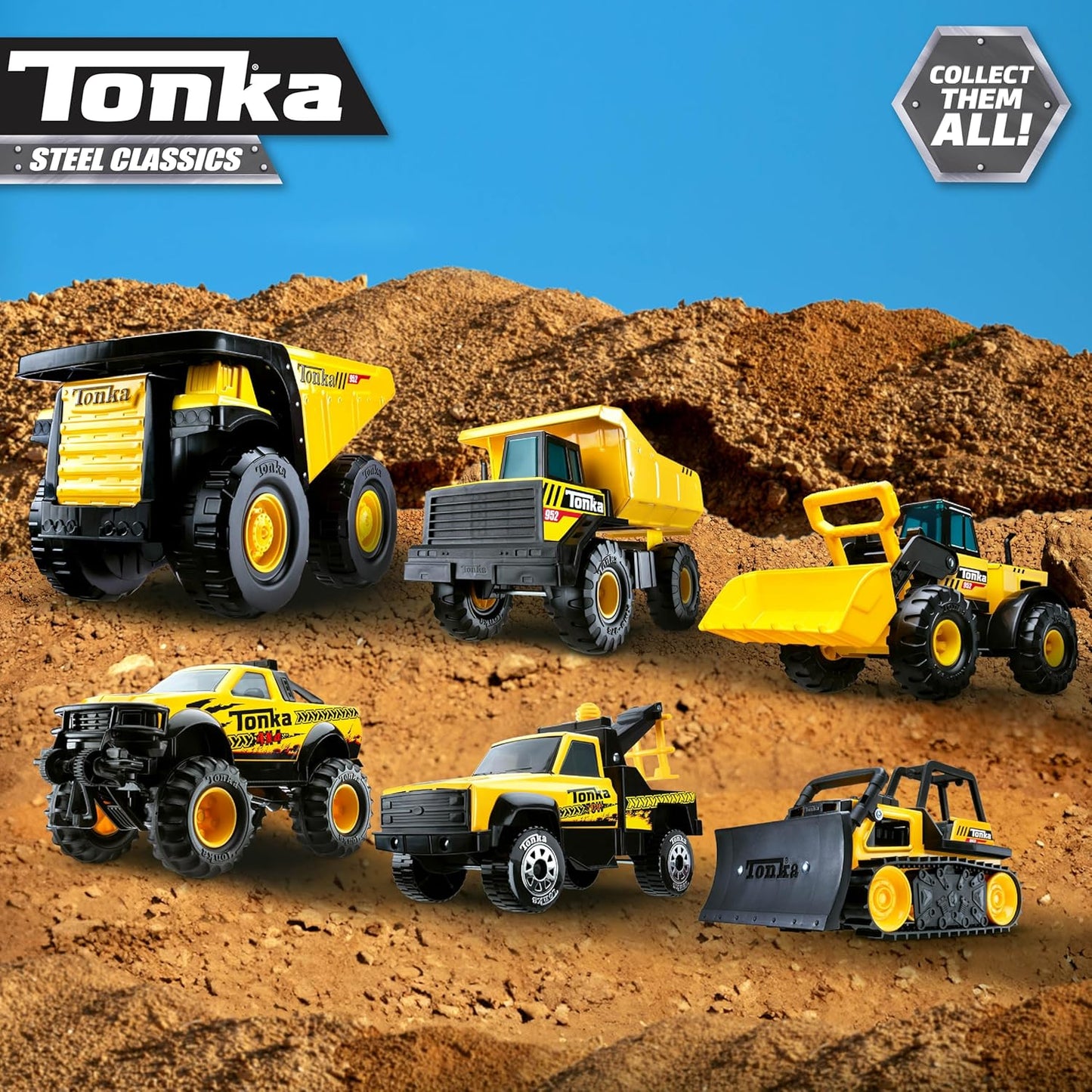 Mighty Dump Truck - Sturdy Steel & Plastic Toy for Ages 3+