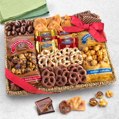 Chocolate, Caramel & Crunch Grand Gift Basket