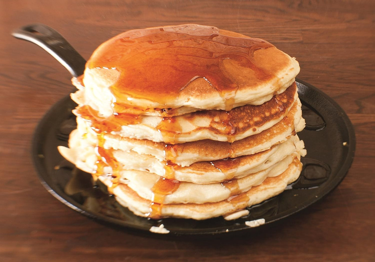 Pre-Seasoned Cast Iron Round Griddle – 10.5-Inch, Stovetop to Campfire Ready