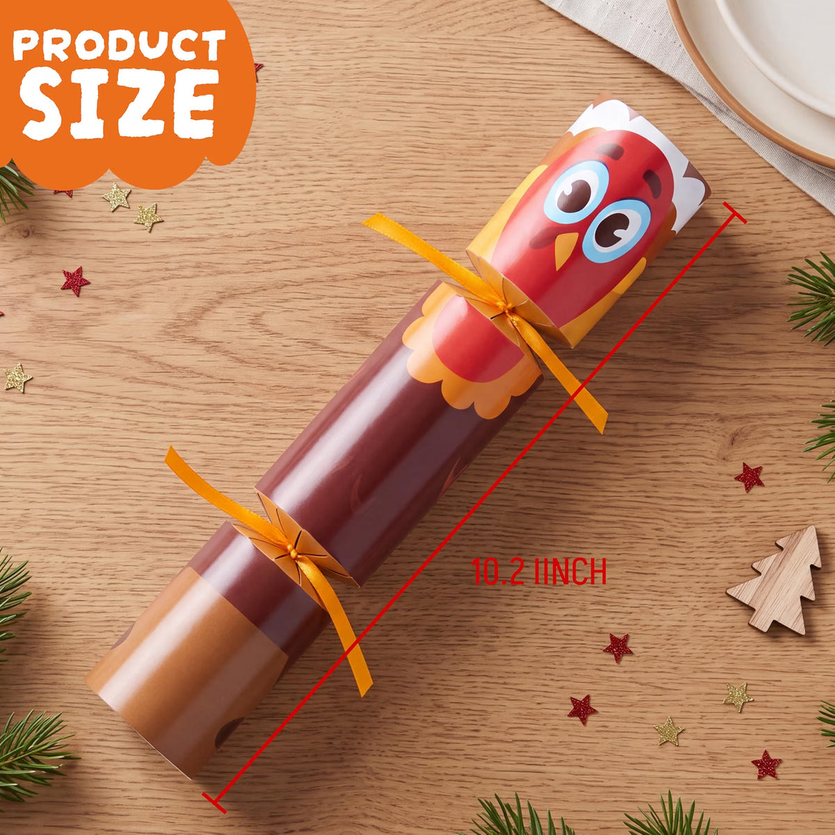 8-Pack Thanksgiving Turkey Party Favors – No-Snap Table Games with Joke Dice, Gifts & Prizes for Kids and Adults