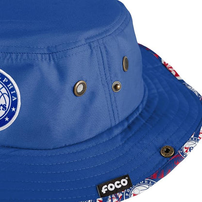 Official NBA Team Logo Boonie Hat – Unisex Outdoor Sun Protection Sports Bucket Hat