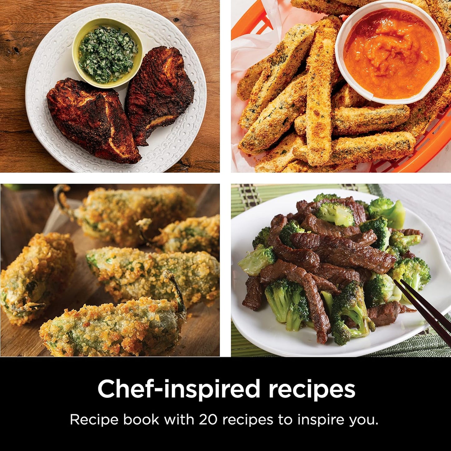 4-in-1 Air Fryer, Roast, Bake, Air Fry, Roast, Broil, Reheats, & Dehydrates 4 QT