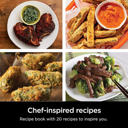 4-in-1 Air Fryer, Roast, Bake, Air Fry, Roast, Broil, Reheats, & Dehydrates 4 QT