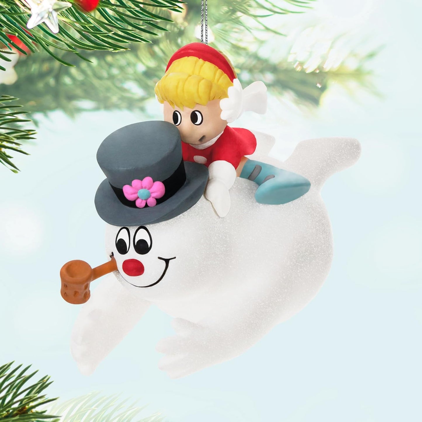 2025 Christmas Ornament - Frosty the Snowman & Karen, Festive Movie Gifts for the Holidays