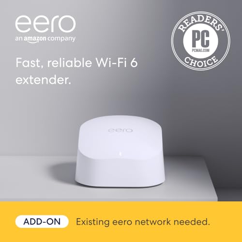 Wi-Fi 6 Mesh Extender – Adds Up to 1,500 Sq. Ft. of Coverage to Your Existing Mesh Network