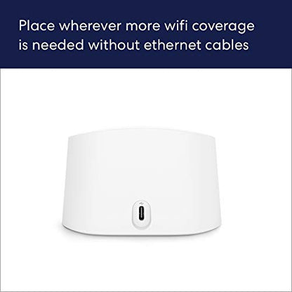 Wi-Fi 6 Mesh Extender – Adds Up to 1,500 Sq. Ft. of Coverage to Your Existing Mesh Network