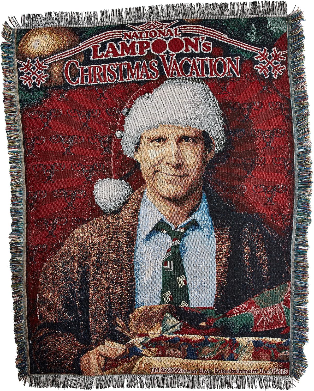 Christmas Vacation Woven Tapestry Throw Blanket - 48" x 60"