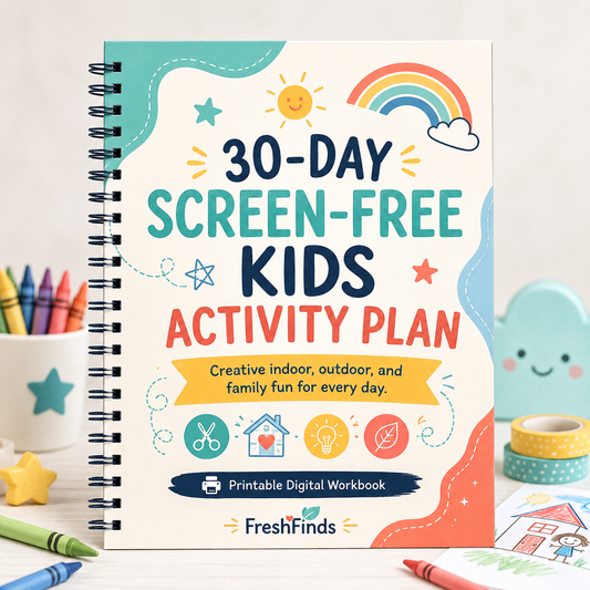 30-Day Screen-Free Kids Activity Plan