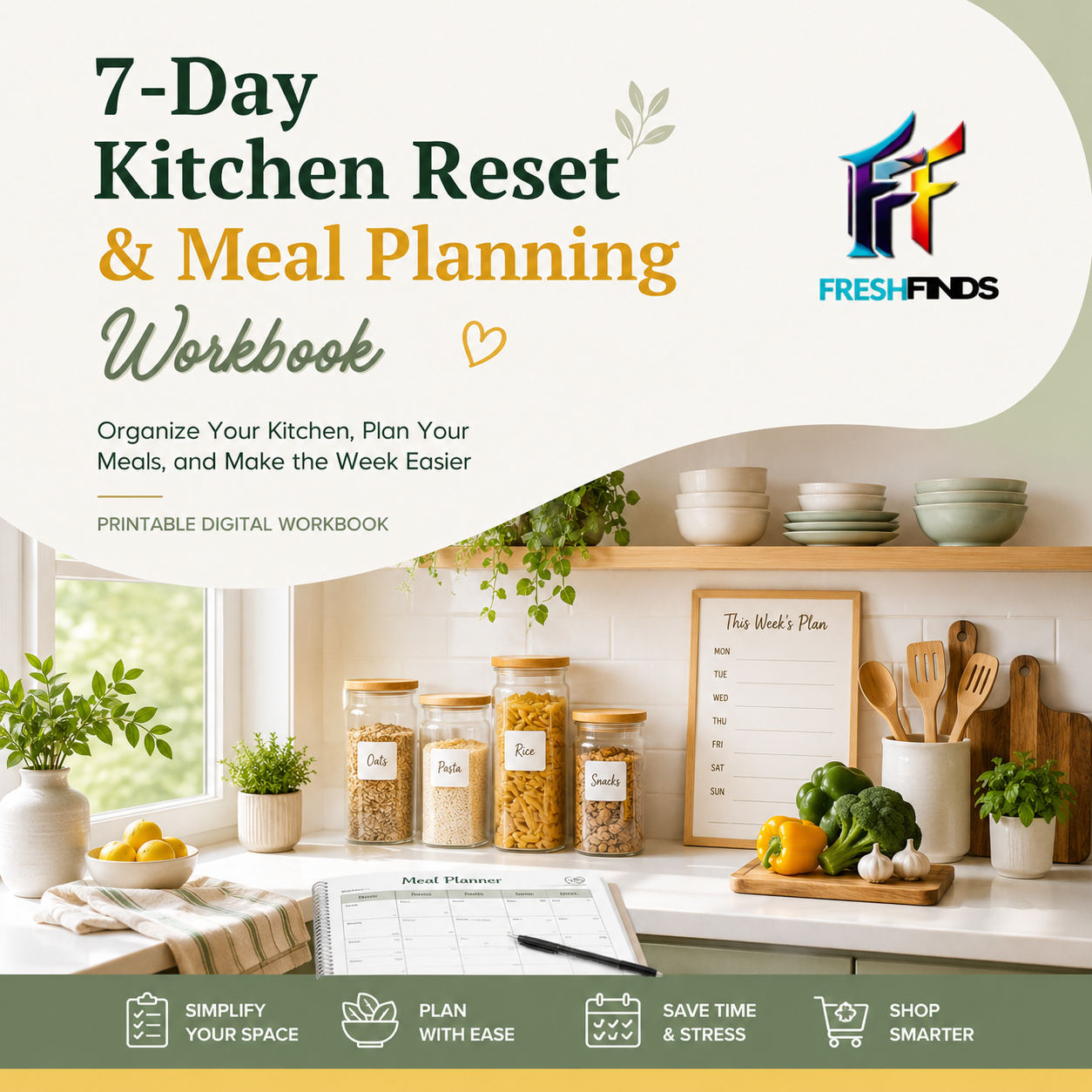 7-Day Kitchen Reset & Meal Planning Workbook