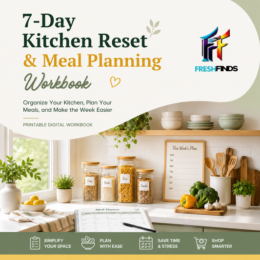 7-Day Kitchen Reset & Meal Planning Workbook