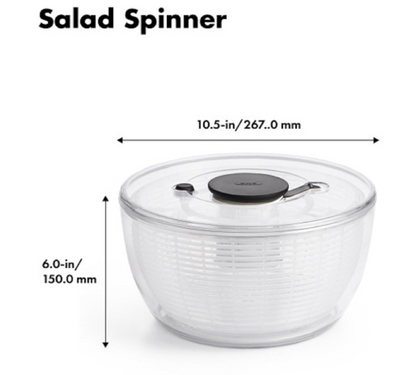 Good Grips Large Salad Spinner – 6.22 Qt Capacity