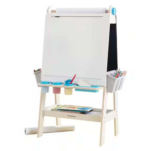 Create N Play Double-Sided Easel with Chalkboard and Whiteboard