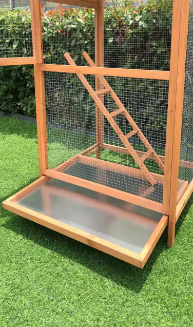 Outdoor Wooden Bird Cage