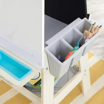 Create N Play Double-Sided Easel with Chalkboard and Whiteboard