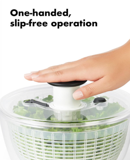 Good Grips Large Salad Spinner – 6.22 Qt Capacity