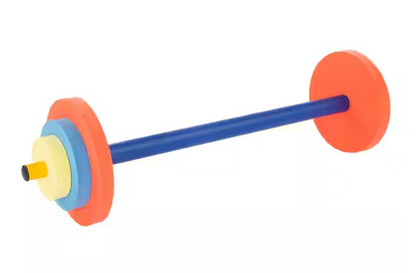 Beginner's Toy Weight Bench Workout Equipment Set