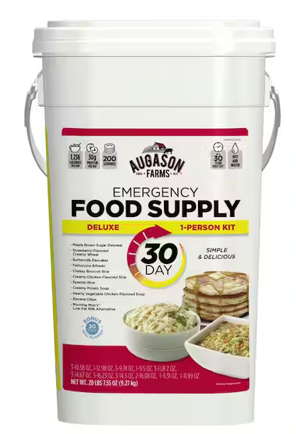 30-Day Emergency Food Supply Nutritionally Balanced (5-Gallon)