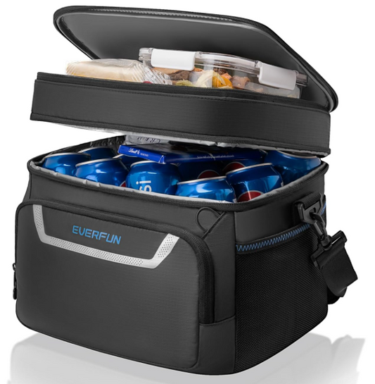 Mini Leak-Proof Soft Cooler Lunch Box – Insulated, Collapsible, Holds 24 Cans
