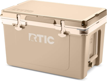52 Quart Ultra-Light Insulated Cooler – 30% Lighter for Beach, Camping, and Fishing