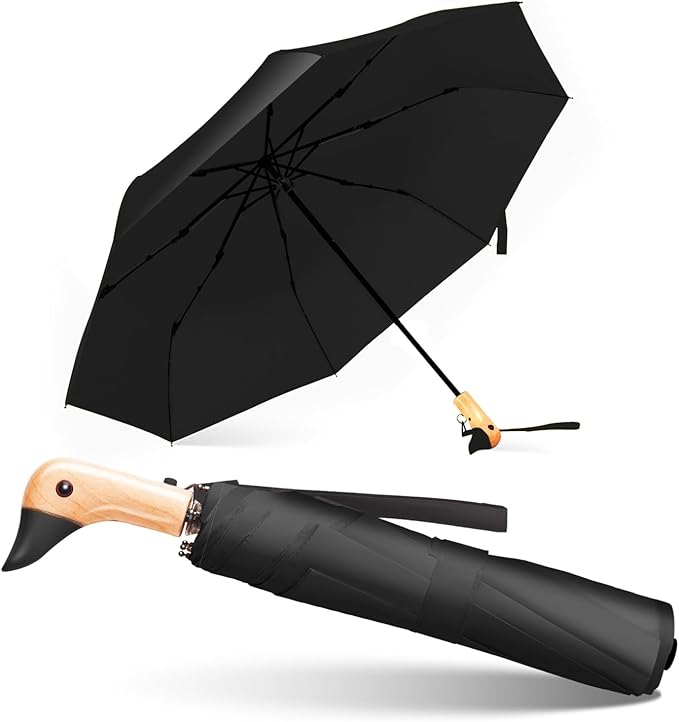12-Inch Cute Duck Umbrella with Adorable Handle