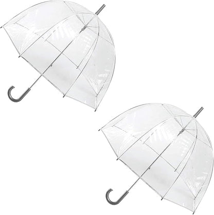 Clear Bubble Umbrella: Lightweight Dome Canopy for Wind and Rain