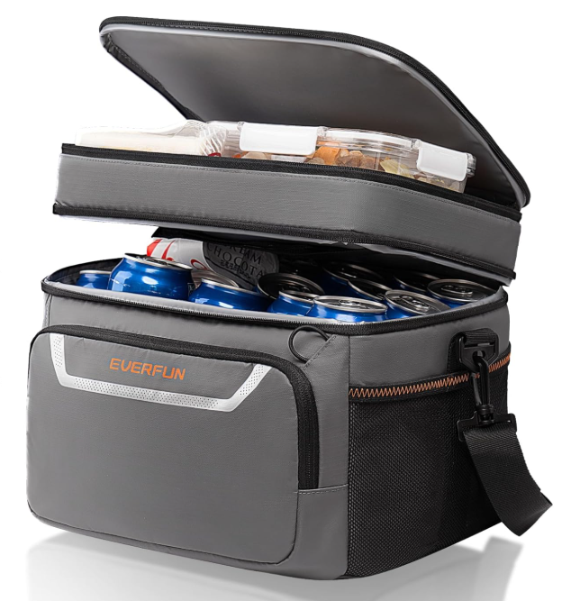 Mini Leak-Proof Soft Cooler Lunch Box – Insulated, Collapsible, Holds 24 Cans
